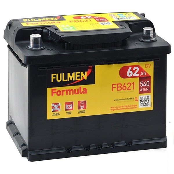 Batterie Fulmen EFB Start & Stop FL600 12V 60AH 540A