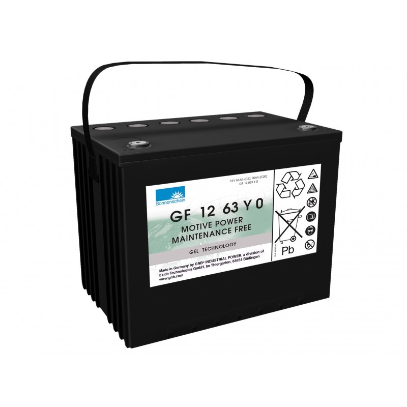 Batterie GEL Sonnenschein GF12063YO 12V 70AH 261x171x210 MM