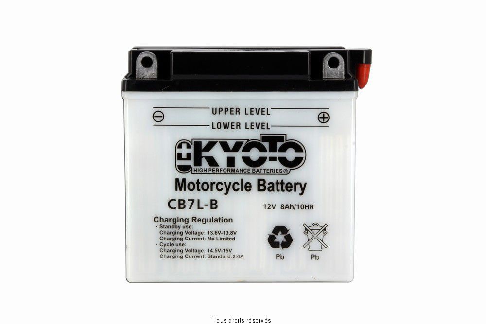 Batterie moto YB7L-B 12V...