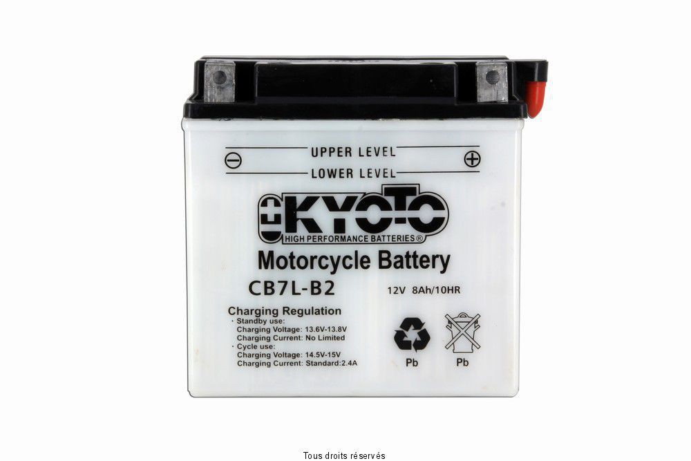 Batterie moto YB7L-B2 12V...