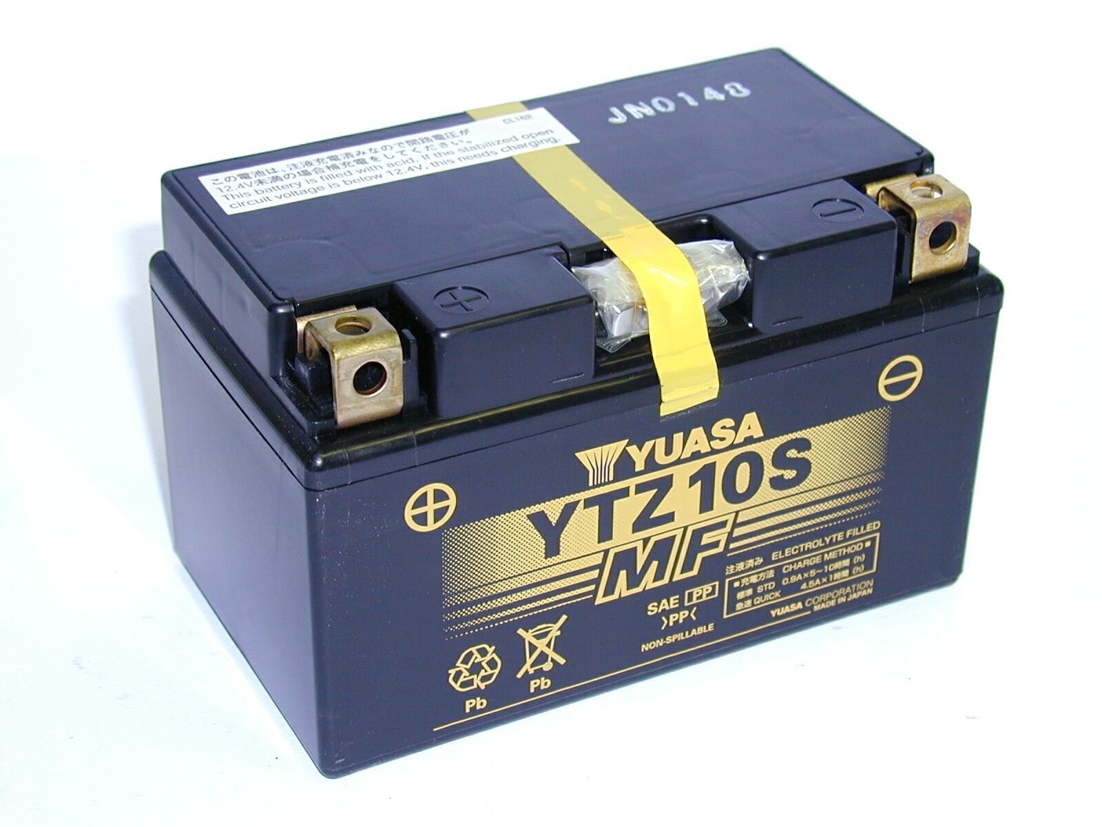 Batterie Lithium moto YTZ10S / HJTZ10S-FP 12V 9AH