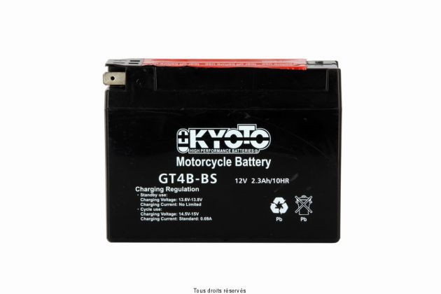 Batterie moto Kyoto YT4B-BS...