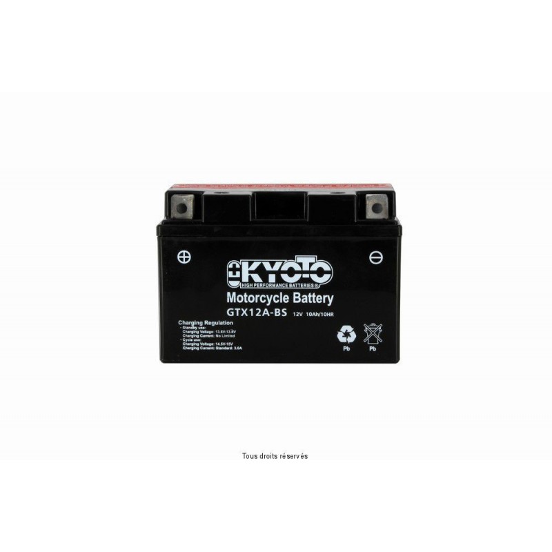 BATTERIE MOTO KYOTO YB12AL-A2 12V 12AH 165A