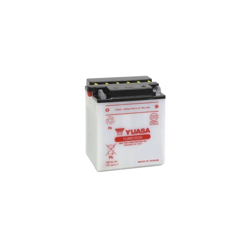 Batterie moto YUASA YB14L-A 12V 14AH