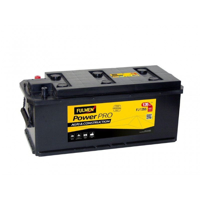 Batterie Fulmen Power Pro Agri & Construction FJ1355 12V 135AH 1000A