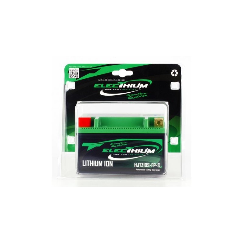 Batterie Lithium moto YTZ10S / HJTZ10S-FP 12V 9AH