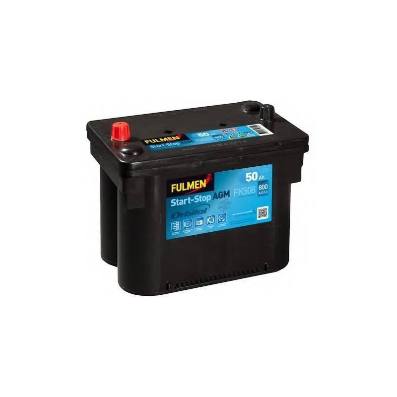 Batterie Fulmen AGM Start & Stop FK508 12V 50AH 800A