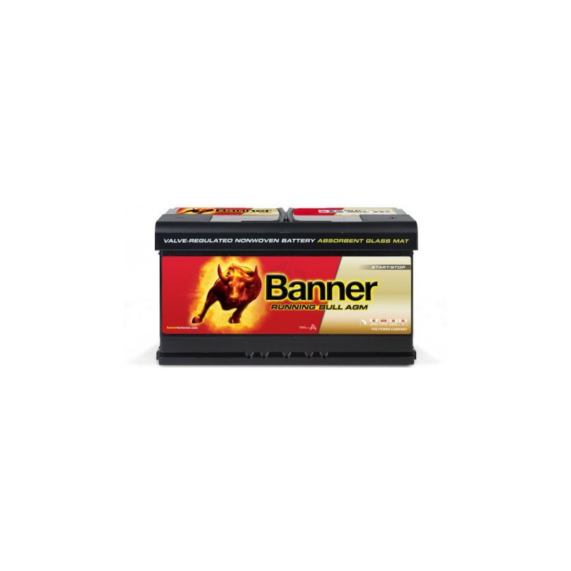Batterie BANNER AGM Start & Stop 59201 12V 92AH 850A