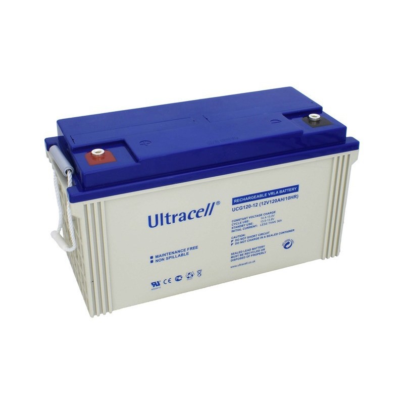 Batterie Gel Ultracell UCG120-12 12V 120AH