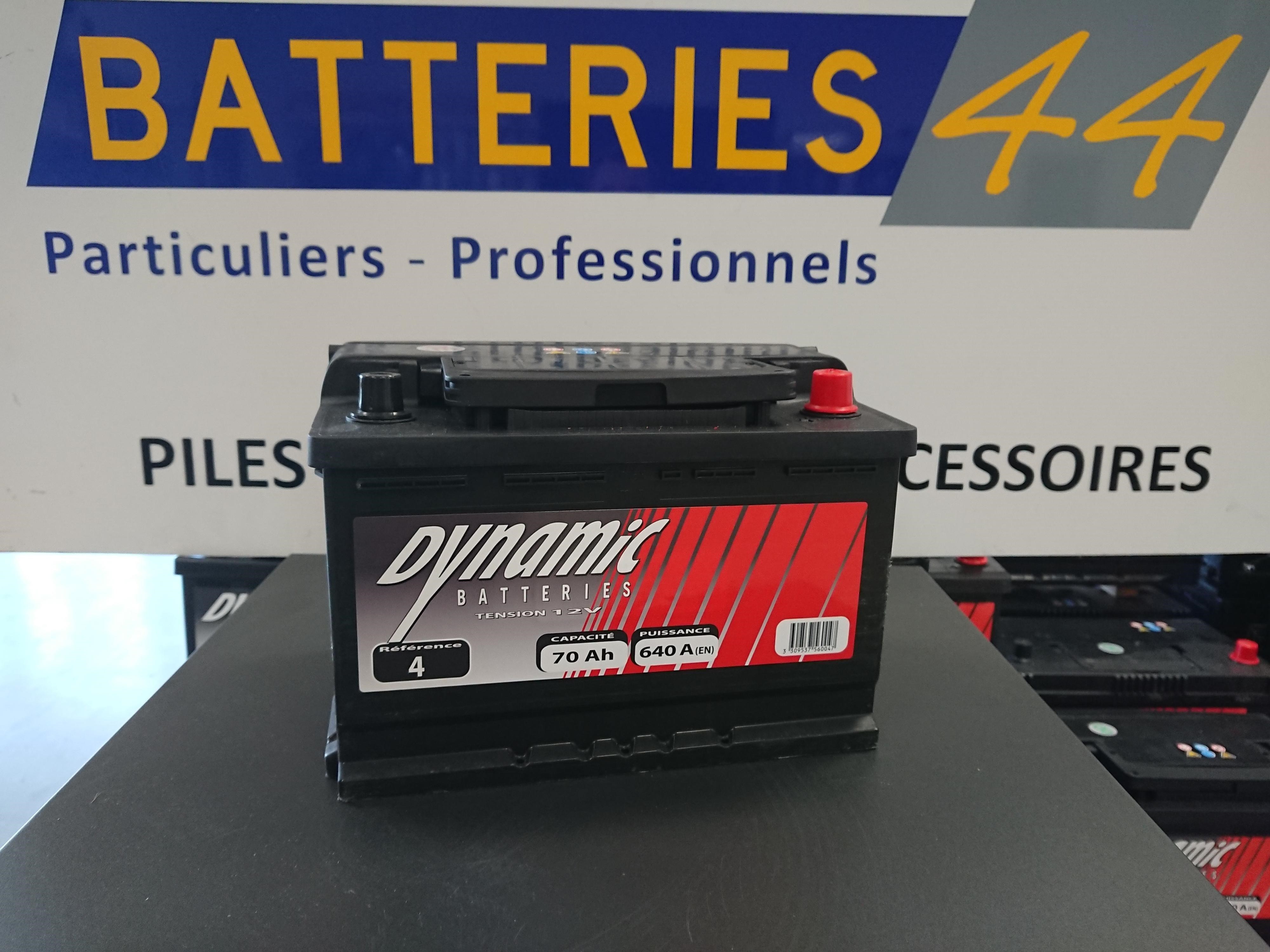 Batterie Marine de démarrage 12V 70AH 640A - Energie Marine