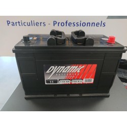 Batterie démarrage Dynamic 12V 110AH 750A