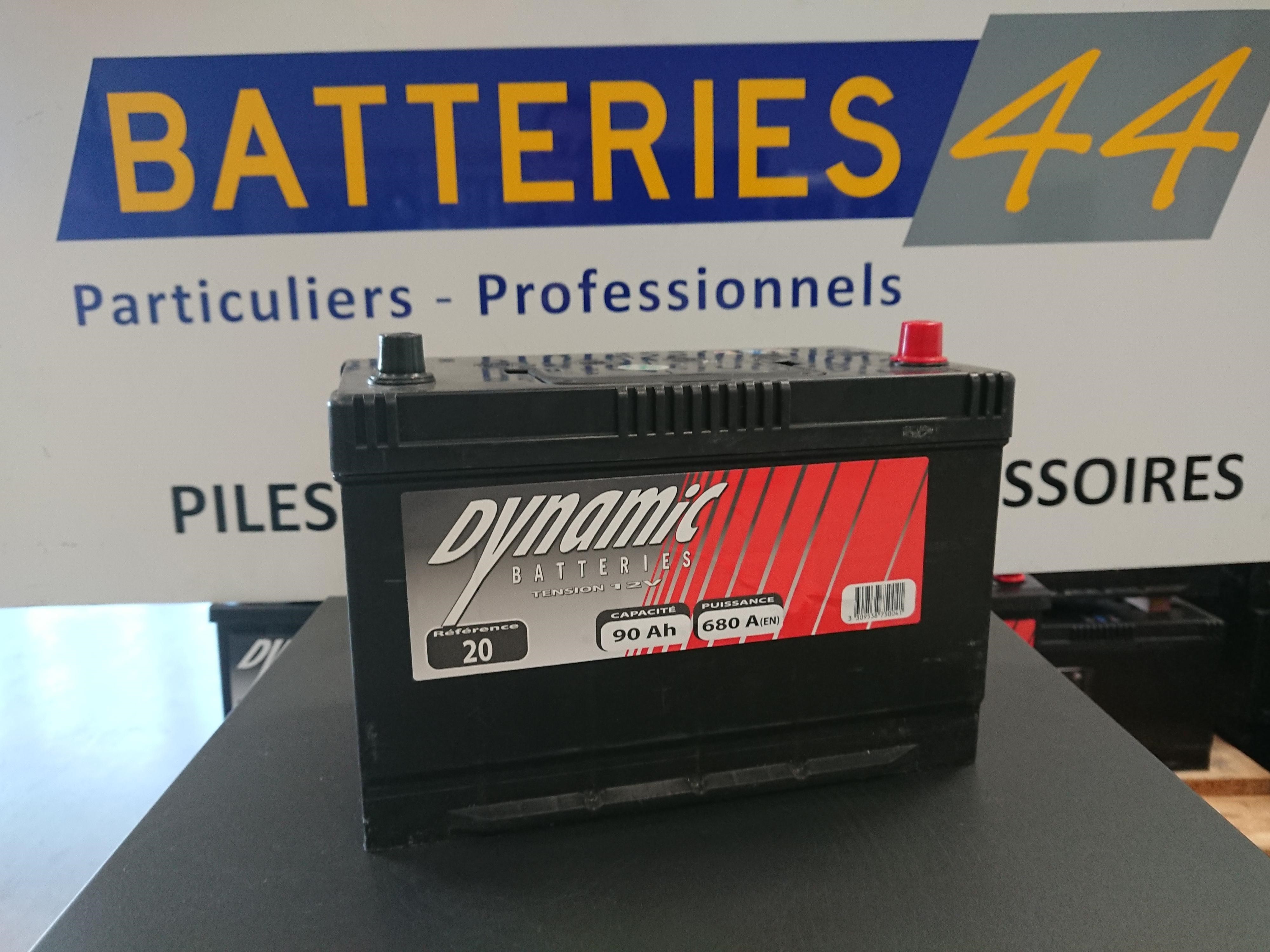 Pièce auto fulmen - batterie voiture 12v 95ah 800a (n°fa955)