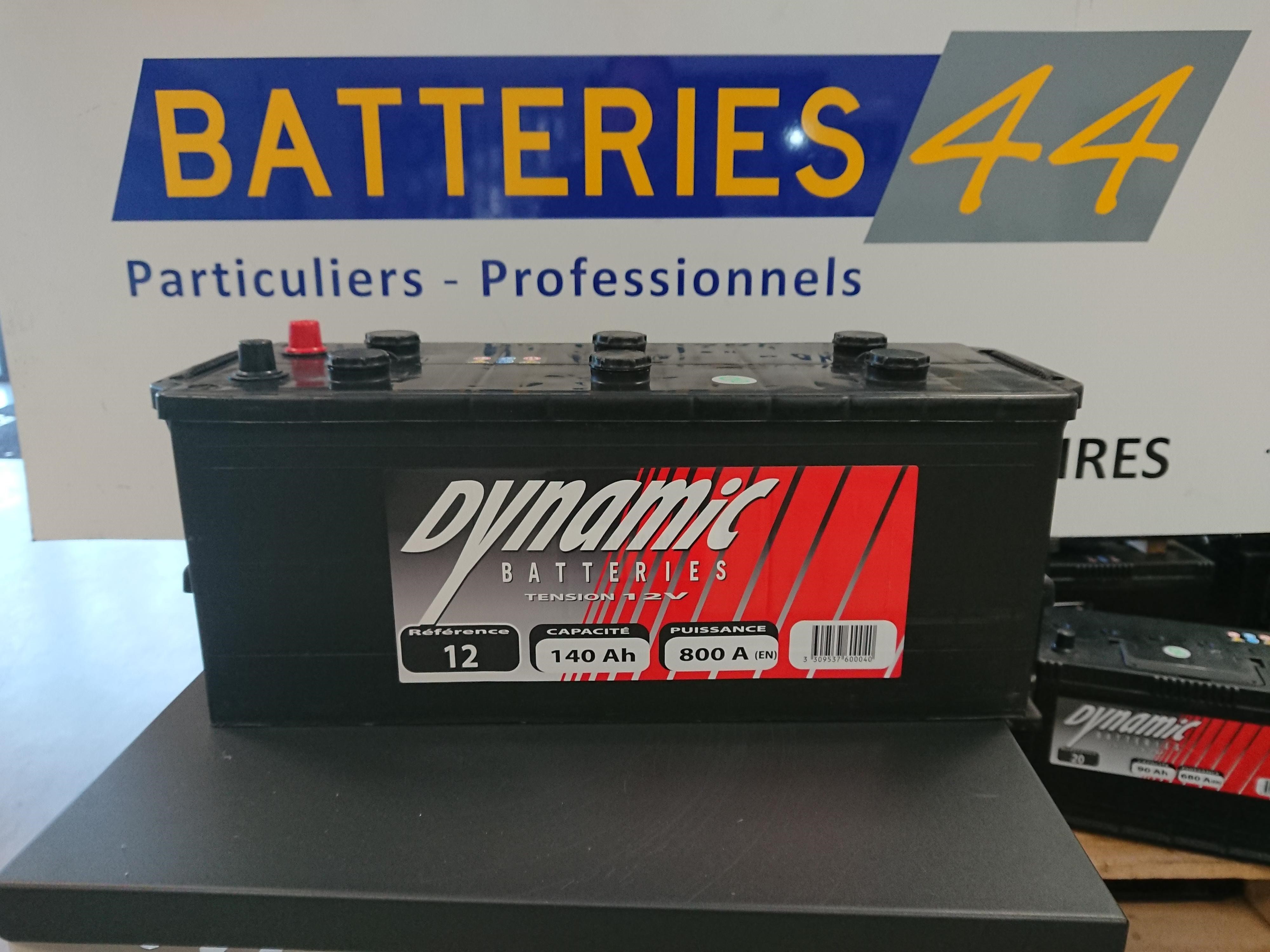 Batterie 12v 120ah 970 A en din 61028 pour tracteur agricole pour tracteur,  voiture, poids lourds