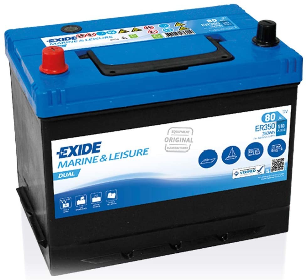 Batterie décharge lente 12V 80ah EV-L3D80