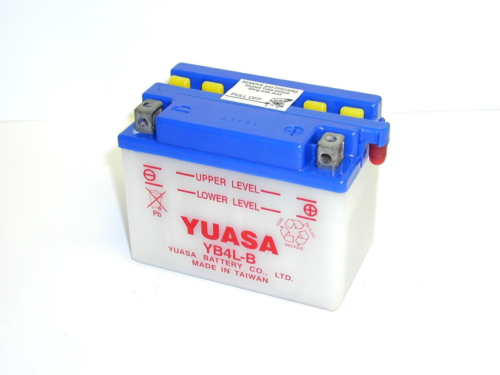 BATTERIE MOTO YUASA YB14L-A 12V 14AH 190A - Batteries Motos