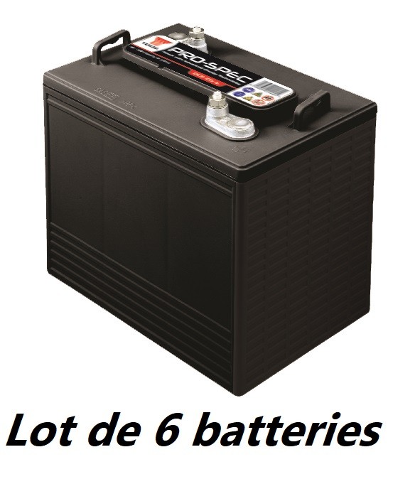 Lot de 6 batteries YUASA...