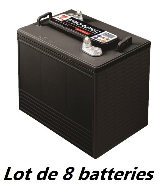 Lot de 8 batteries YUASA...