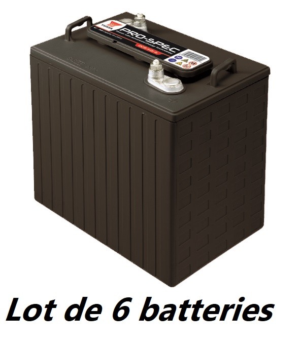 Lot de 6 batteries...
