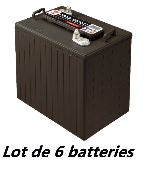 Lot de 6 batteries YUASA...