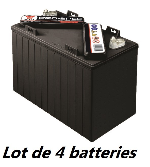 Lot de 4 batteries...