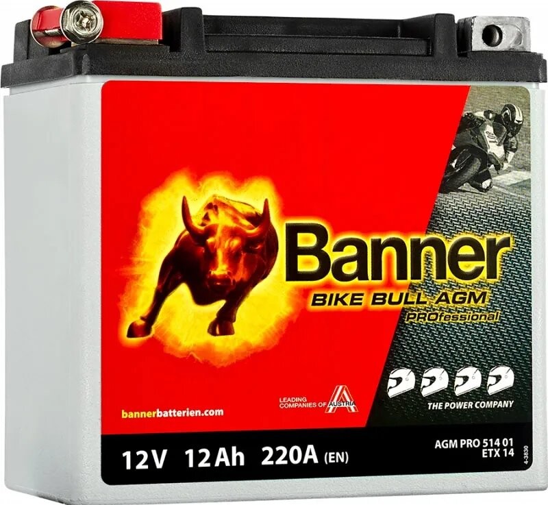 Batterie moto Banner AGMPro...