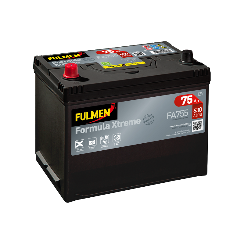 Batterie FULMEN Start-Stop AGM 12V 70Ah 760A