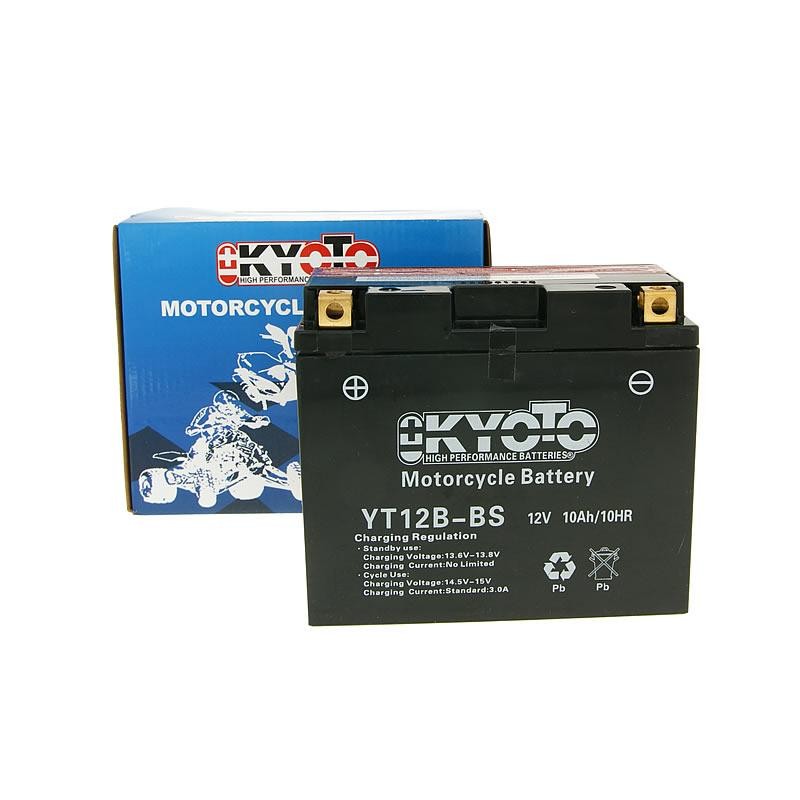 Batterie moto Kyoto / Fulbat YT12B-BS 12V 10AH