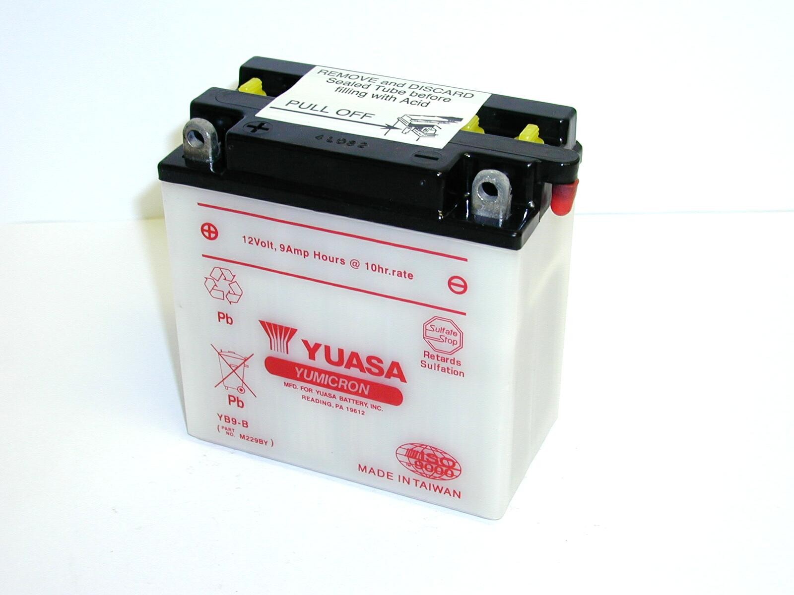 Batterie moto Kyoto YB9-B 12V 9AH