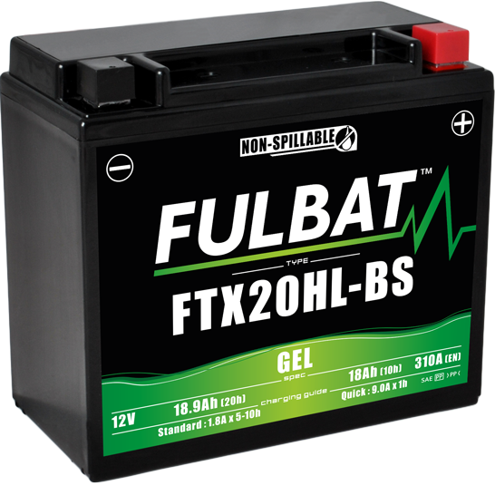 Batterie moto YTX20HL-BS...