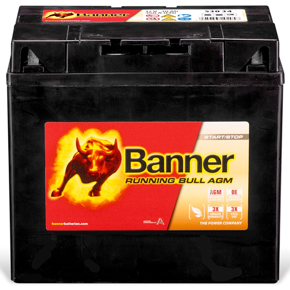 Batterie démarrage Banner...