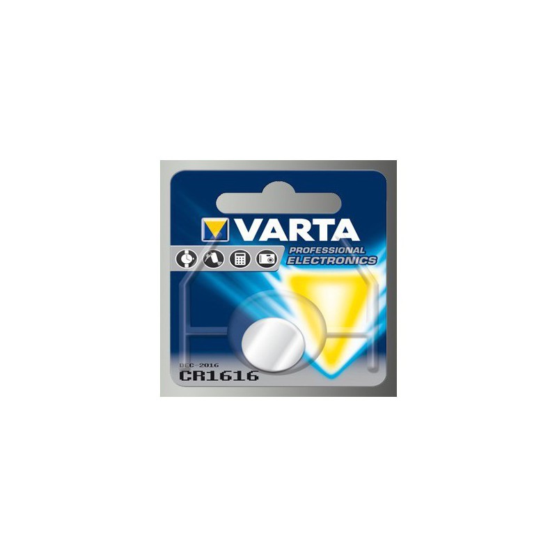 Pile bouton VARTA CR1616 3V 55MAH