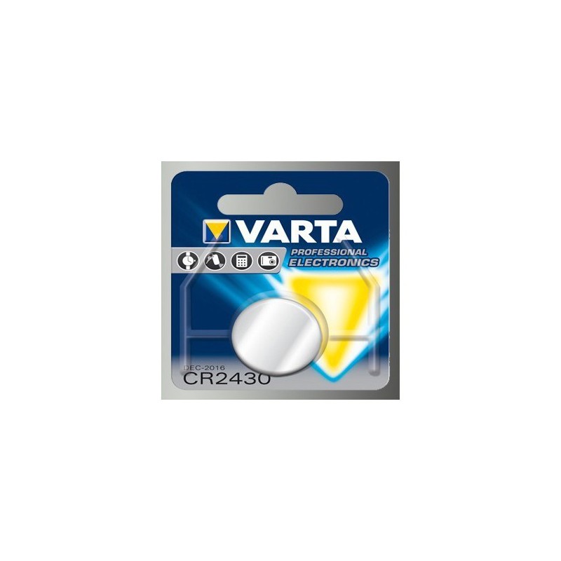 Pile Bouton Lithium CR2430 - Varta