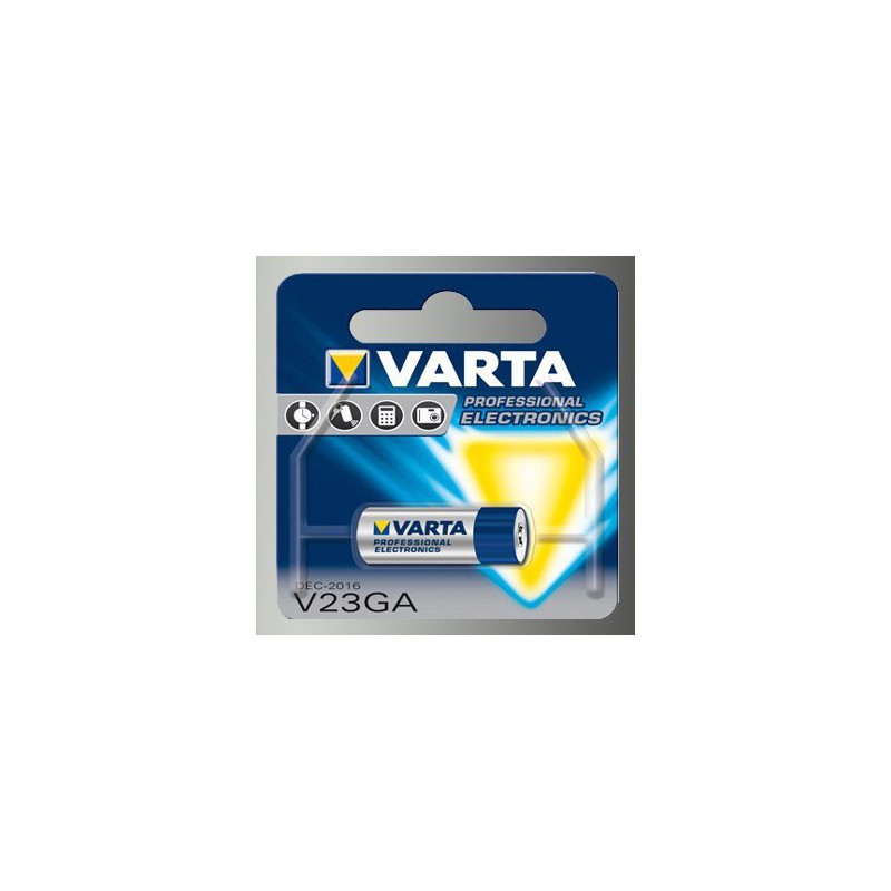 Pile électronique alcaline 12V 23A - V23GA Varta