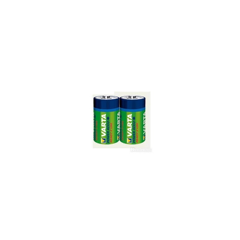 Blister 2 piles VARTA rechargeable Format D/LR20 1,2V 3000MAH NIMH