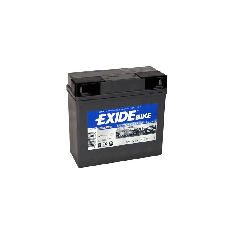 Batterie moto Exide GEL12-19 BMW 12V 19AH